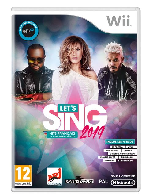 Let's Sing 2019 Hits français et internationaux Nintendo Wii