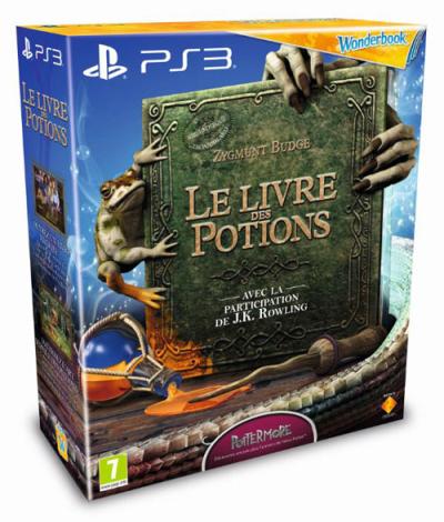 Book Of Potions + Wonderbook + Pack découverte Move