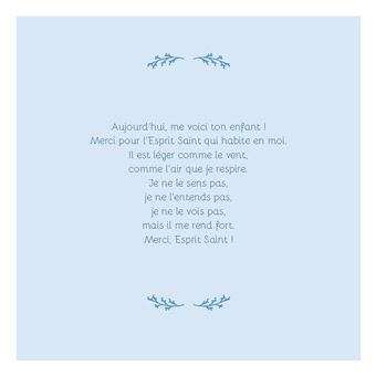 Les petites prières de mon baptême