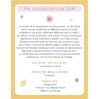 52 activités pour cultiver sa zen attitude - boîte de 52 cartes