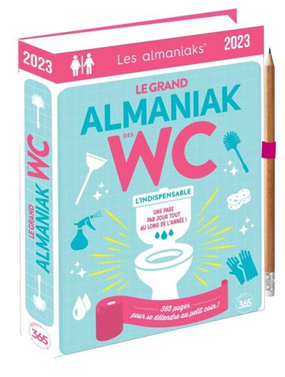 Le grand Almaniak des WC 2023 - quiz ludiques, jeux, infos insolites pour toute l'année