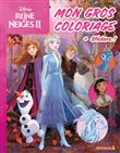 Disney La Reine des Neiges 2 - Mon gros coloriage + stickers ! (Olaf, Anna, Elsa, Kristoff)