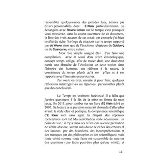 Le Temps en question...s?