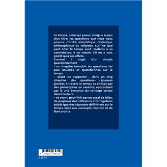 Le Temps en question...s?