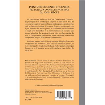 Peinture de genre et genres picturaux dans les Pays-Bas du XVIIe siècle