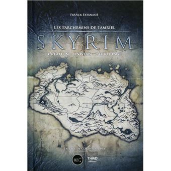 Skyrim coffret collector livres 3 Tomes