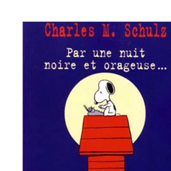 Peanuts Par Une Nuit Noire Et Orageuse