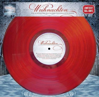 Die Schonsten Deutschen Weihnachtslieder Vinyle rouge