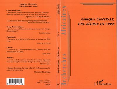 L'Afrique Centrale une région en crise