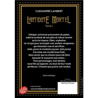 L'antidote mortel - Tome 1
