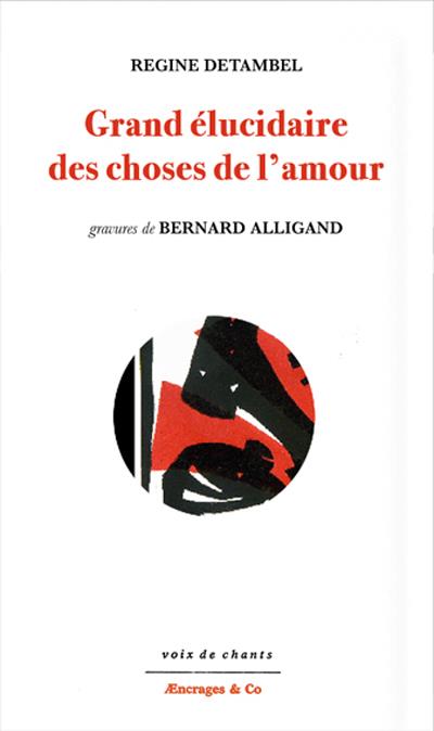 Le grand élucidaire des choses de l'amour - Régine Detambel - broché
