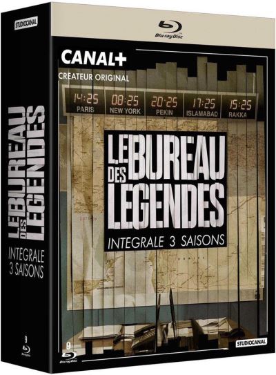 Le Bureau des légendes Saisons 1 à 3 Coffret Blu-ray - Blu-ray - Achat &  prix