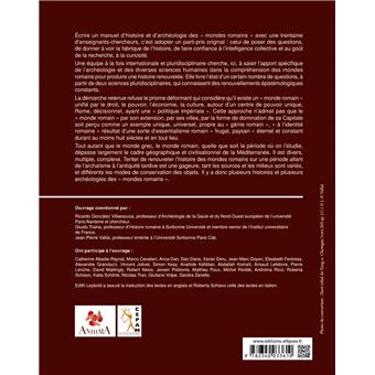 Les mondes romains. Questions d'archéologie et d'histoire