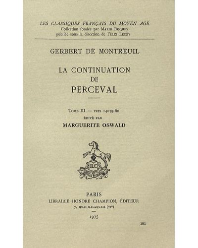 La continuation de Perceval