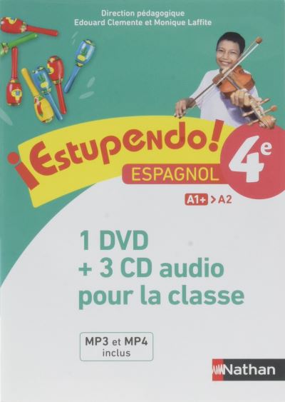 Estupendo 4è Coffret CD + DVD Classe 2017