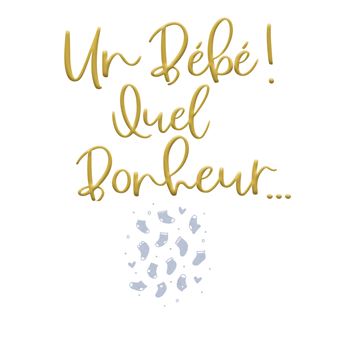 Un bebe ! quel bonheur...