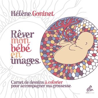 Rever Mon Bebe En Images Carnet De Dessins A Colorier Pour Accompagner Ma Grossesse Broche Helene Goninet Achat Livre Fnac