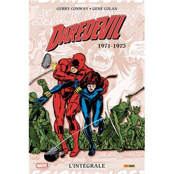 Daredevil L Integrale 1972 Dernier Livre De Gerry Conway Precommande Date De Sortie Fnac