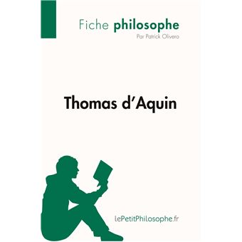 Thomas d'Aquin (Fiche philosophe)
