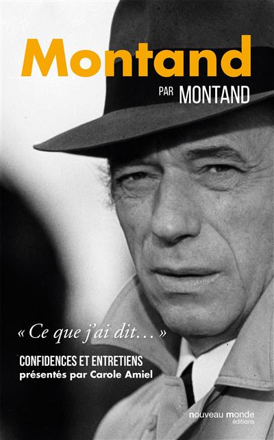 Montand par Montand - Yves Montand - broché