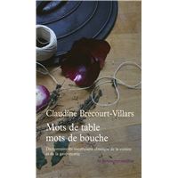 Mots de table, mots de bouche