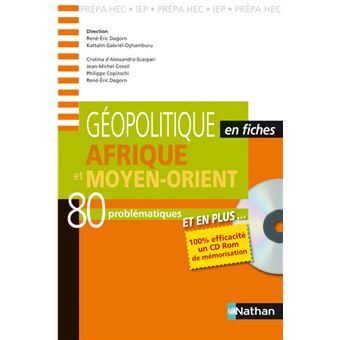 Géopolitique En Fiches - Afrique Et Moyen-Orient 80 Problématiques ...