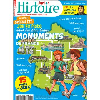 Histoire Junior N° 109 : Spécial jeux - juil/aout 2021