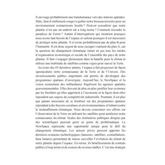 L'espace et le NewSpace au service du climat