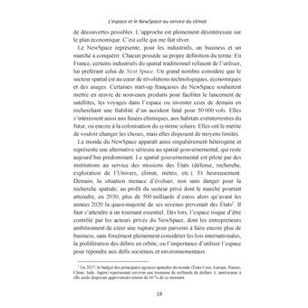 L'espace et le NewSpace au service du climat