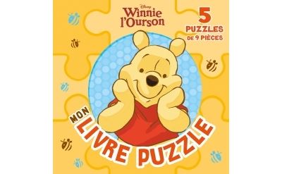 Winnie l'Ourson - DISNEY BABY - Mon Premier livre puzzle - 4 pièces -  Winnie et la forêt - Walt Disney - cartonné, Livre tous les livres à la Fnac
