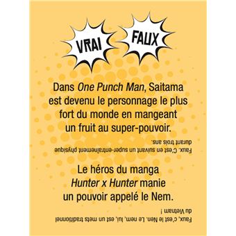 La boîte quiz Manga