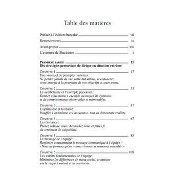 Leadership sous 0 degré - Leçons de leadership tirées de l'extraordinaire aventure de l'expédition