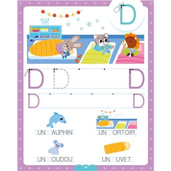 Les cahiers effaçables d'Olive - Mes premières MAJUSCULES bâton