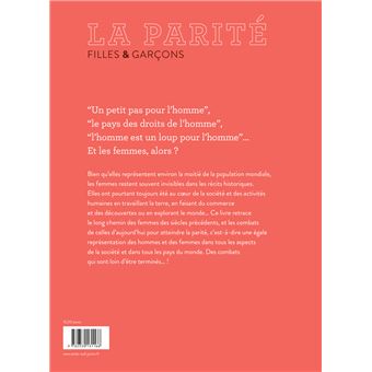 La parité, filles et garçons