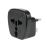 B2B Worldwide Travel Adapter Type G To UK Black_1