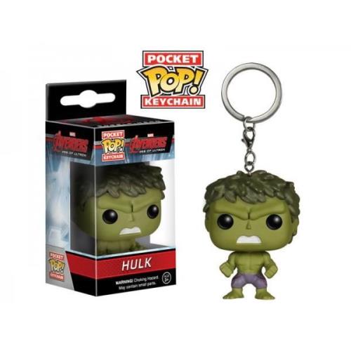 Porte-clés Funko Pocket Pop Marvel Avengers 2 Hulk 4 cm
