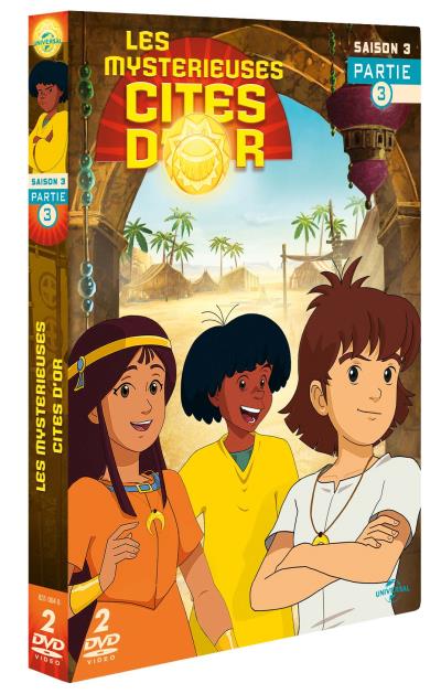 Les mystérieuses cites d'or Saison 3 Partie 3 DVD