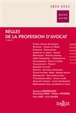 Règles de la profession d'avocat 2022/2023