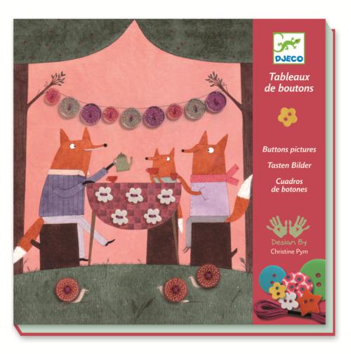 CARTES À LACER - PETITE VIE DANS LES BOIS
