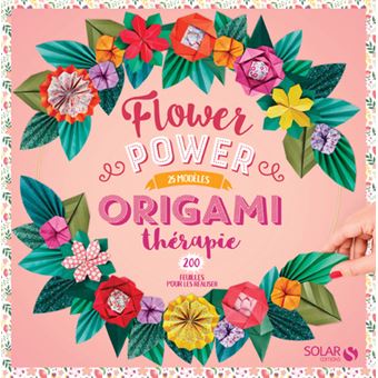 Origami thérapie Flower Power