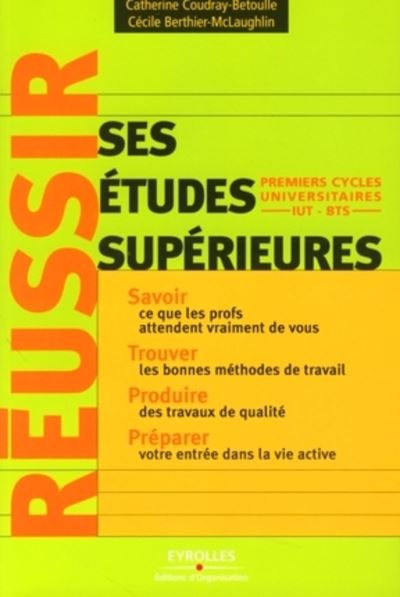 Réussir ses études superieures