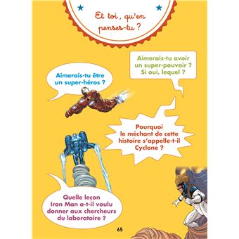 Disney - 5 histoires de super-héros Marvel fin de CP début de CE1