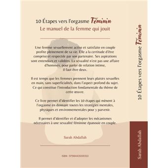 10 Étapes vers l'orgasme Féminin