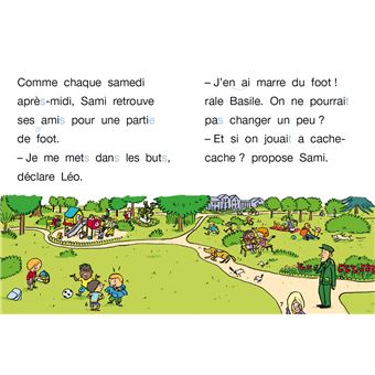 Sami et Julie CP Niveau 2 La partie de cache-cache