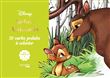Cartes à colorier Disney Bébés animaux