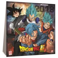 Calendrier Dragon Ball Super 2018