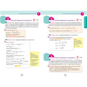 Annales du bac Annabac 2024 Maths Tle générale (spécialité)