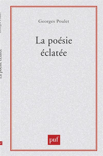 La poésie éclatée