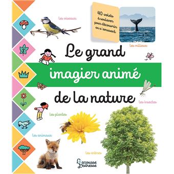 couverture de : Le Grand imagier photos anim&eacute; de la nature