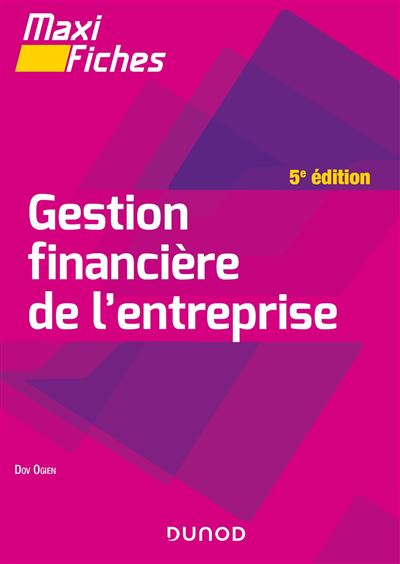 Maxi fiches Gestion financière de l'entreprise